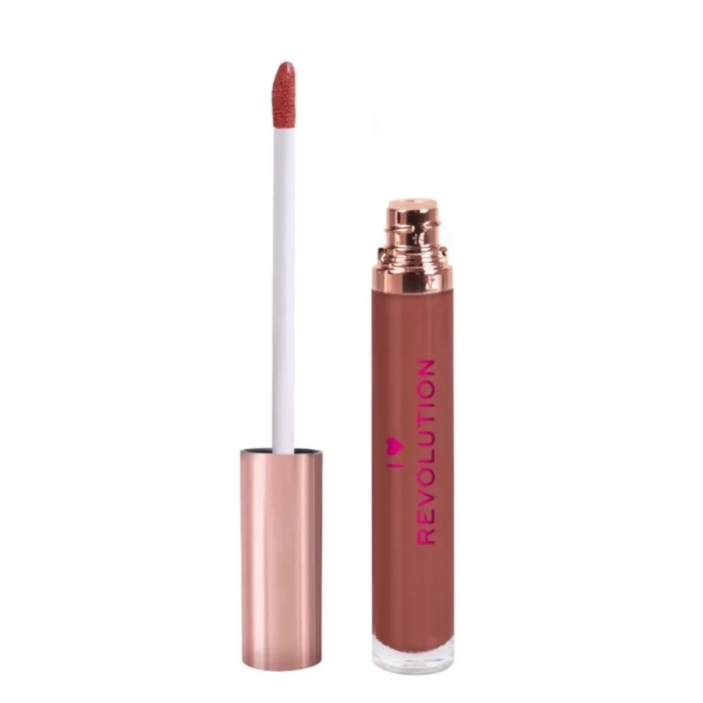 New! Revolution Bundle of Two Lip Glosses Mocha and Chocolate Orange